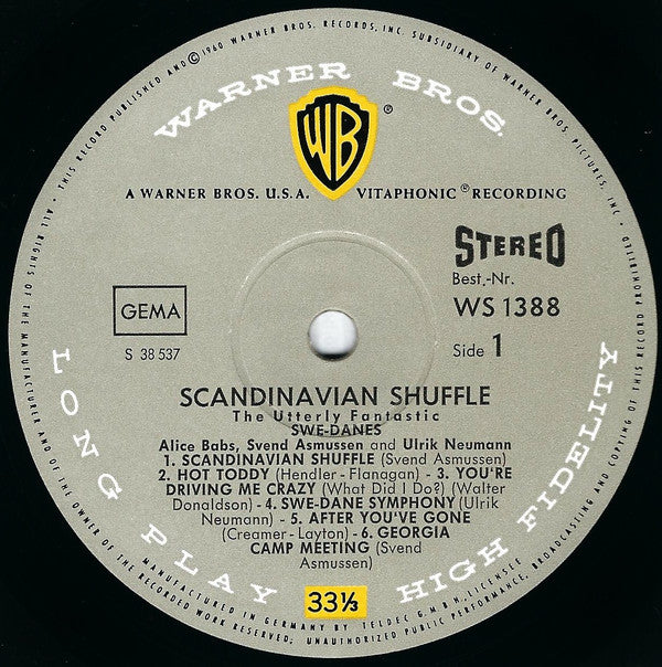 The Swe-Danes : Scandinavian Shuffle (LP, Album)