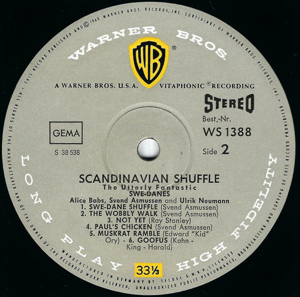 The Swe-Danes : Scandinavian Shuffle (LP, Album)