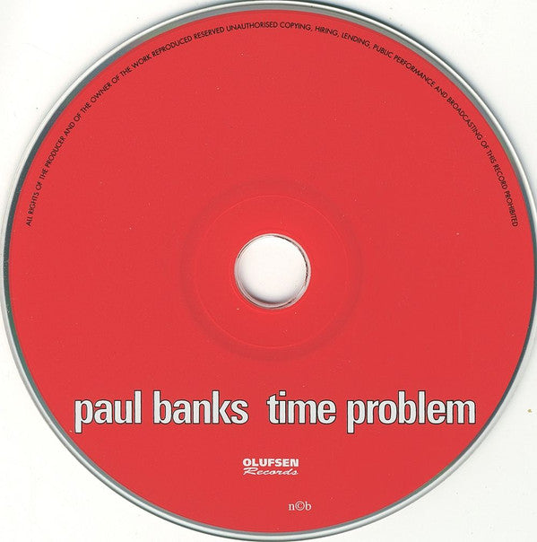 Paul Banks : Time Problem (CD, Album)