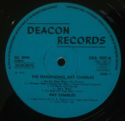 Ray Charles : Soul Feelin' (LP, Comp)