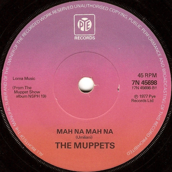 The Muppets : Halfway Down The Stairs (7")