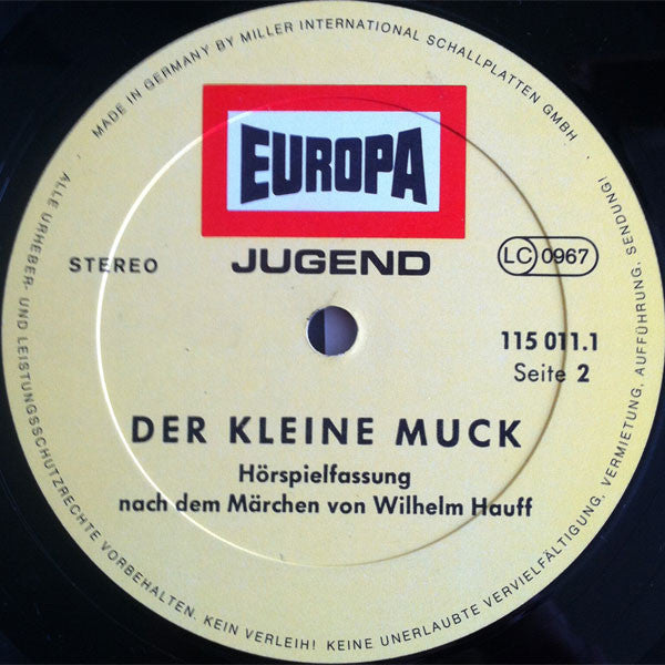 Wilhelm Hauff : Der Kleine Muck (LP, RE)