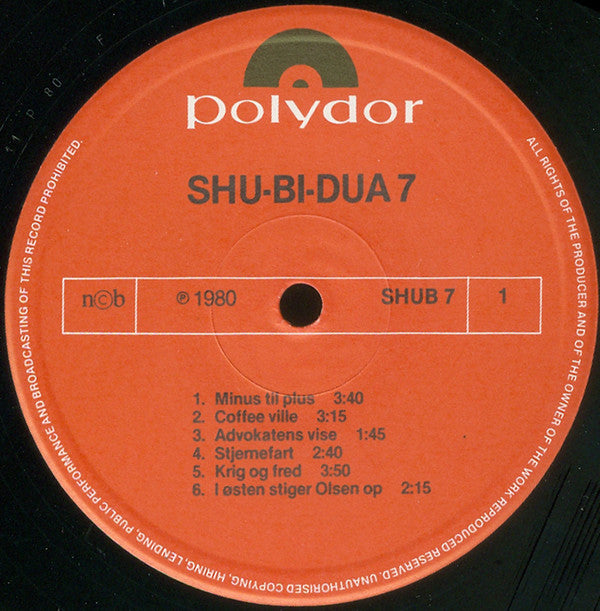 Shu-Bi-Dua : Shu•bi•dua 7 (LP, Album, Gat)