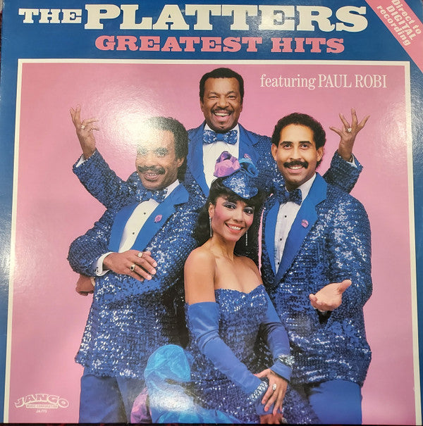 The Platters Featuring Paul Robi : Greatest Hits (LP, Comp)