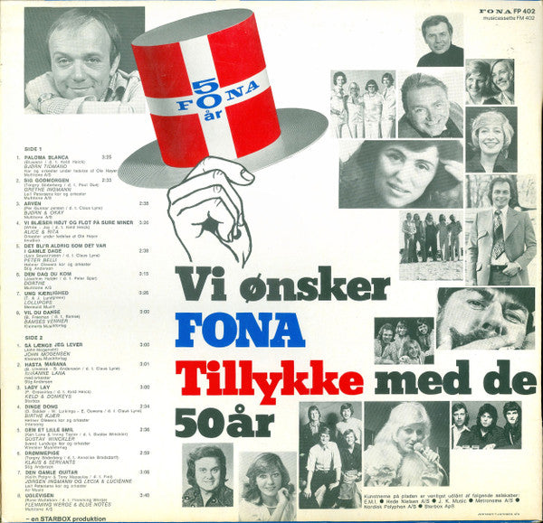 Various : 16 Stærke Danske (LP, Comp)