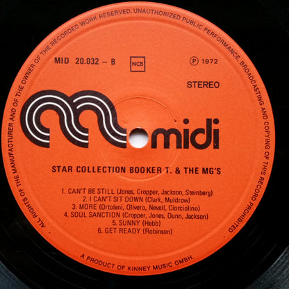 Booker T & The MG's : Star-Collection (LP, Comp)