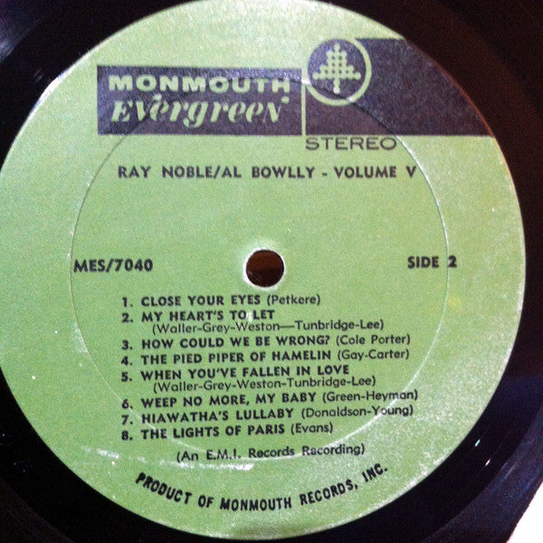 Ray Noble, Al Bowlly : Ray Noble / Al Bowlly - Vol. 5 (LP, Comp, Sid)