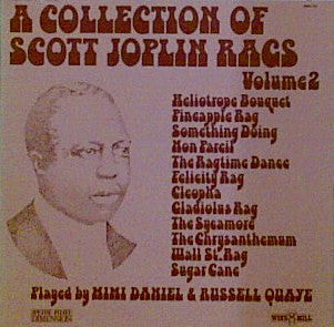 Mimi Daniel And Russell Quaye : A Collection Of Scott Joplin Rags Volume 2 (LP, Album)