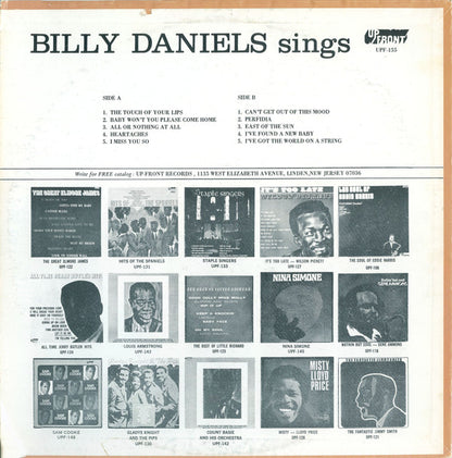 Billy Daniels : Sings (LP)