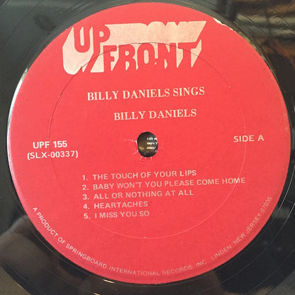 Billy Daniels : Sings (LP)