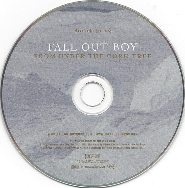 Fall Out Boy : From Under The Cork Tree (CD, Album)