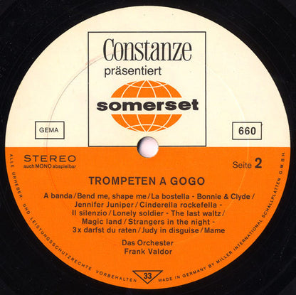 Orchester Frank Valdor : Trompeten À Gogo (LP)