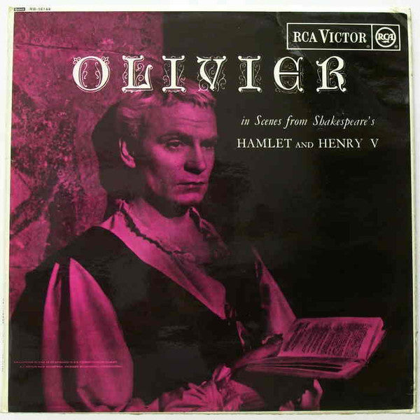 Laurence Olivier : In Scenes From Shakespreare's Hamlet And Henry V (LP, Album, Mono, RE)