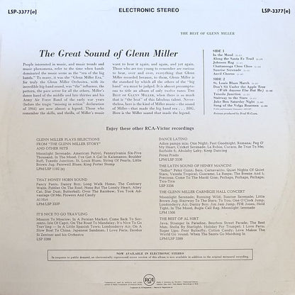 Glenn Miller : The Best Of Glenn Miller (LP, Comp)