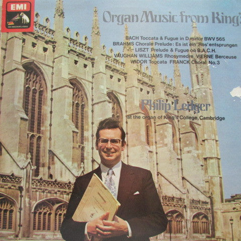 Philip Ledger : Organ Music From Kings (LP, Quad)