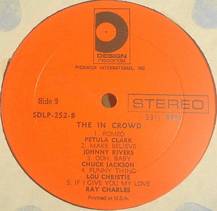 Various : The In Crowd (LP, Comp)