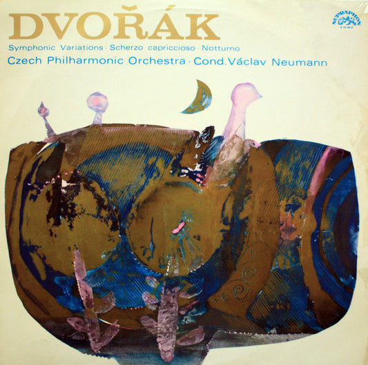 Antonín Dvořák – The Czech Philharmonic Orchestra, Václav Neumann : Symphonic Variations · Scherzo Capriccioso · Notturno (LP, RP)