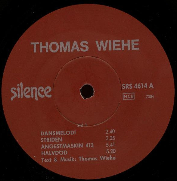 Thomas Wiehe : I Rummet Intill (LP, Album)