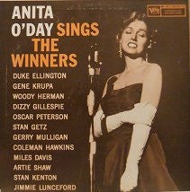 Anita O'Day : Anita O'Day Sings The Winners (LP, Album, RE)