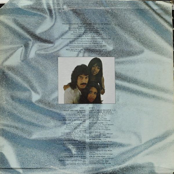 Tony Orlando & Dawn : Tony Orlando & Dawn II (LP, Album, RE)