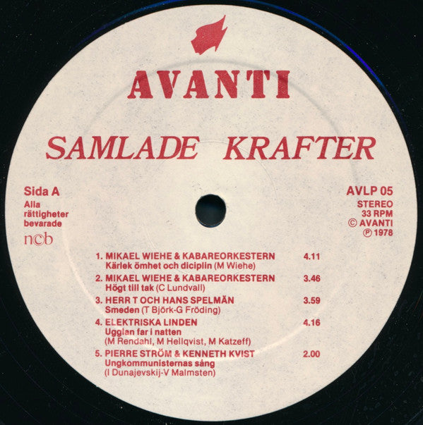 Various : Samlade Krafter (LP, Album)