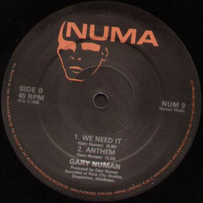 Gary Numan : Your Fascination (12", Single)