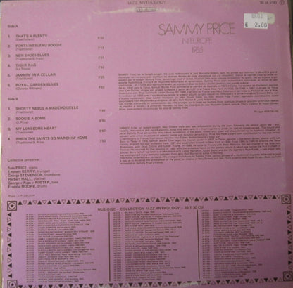 Sammy Price : In Europe 1955 (LP, RE)