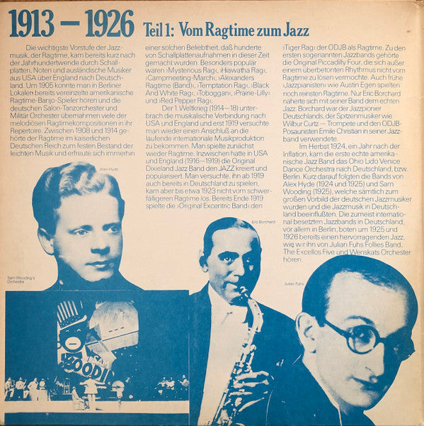 Various : Jazz In Deutschland 1913-1927 (2xLP, Comp, Gat)