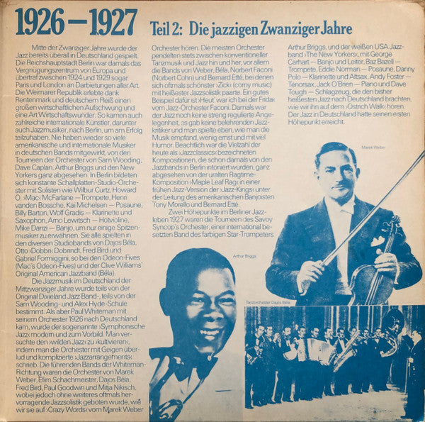 Various : Jazz In Deutschland 1913-1927 (2xLP, Comp, Gat)