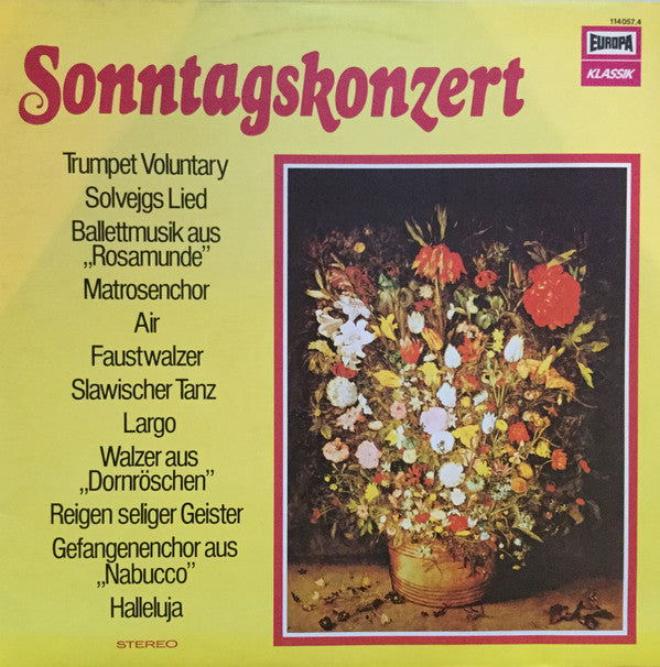 Various : Sonntagskonzert (LP, Comp)