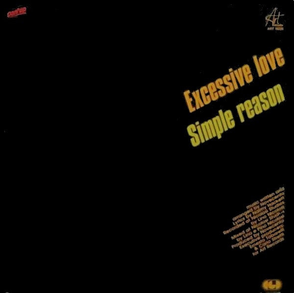 Novecento : Excessive Love (12")