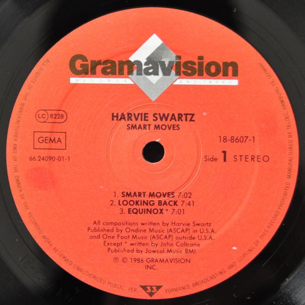 Harvie Swartz : Smart Moves (LP, Album)