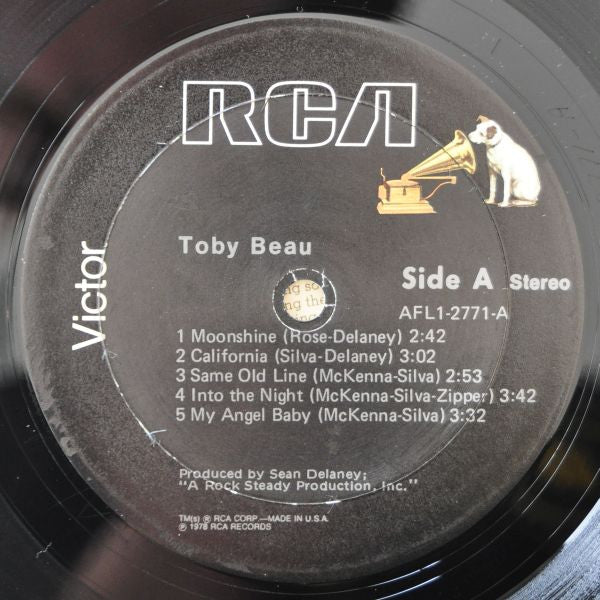 Toby Beau : Toby Beau (LP, Album, Emb)