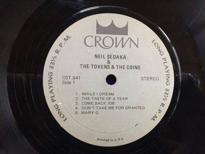 Neil Sedaka : Neil Sedaka & The Tokens & The Coins (LP, Album, RE)