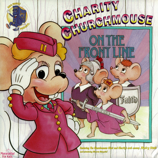 Various : Charity Churchmouse On The Front Line (LP)