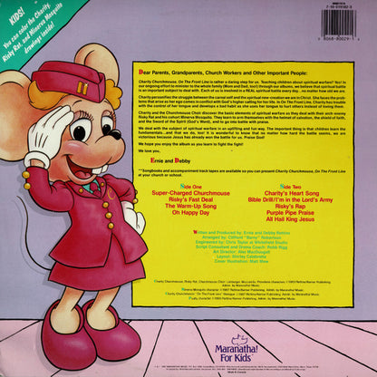 Various : Charity Churchmouse On The Front Line (LP)