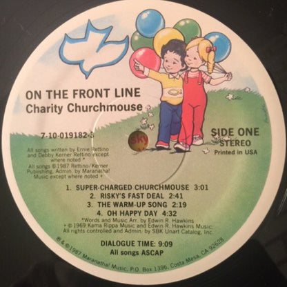 Various : Charity Churchmouse On The Front Line (LP)