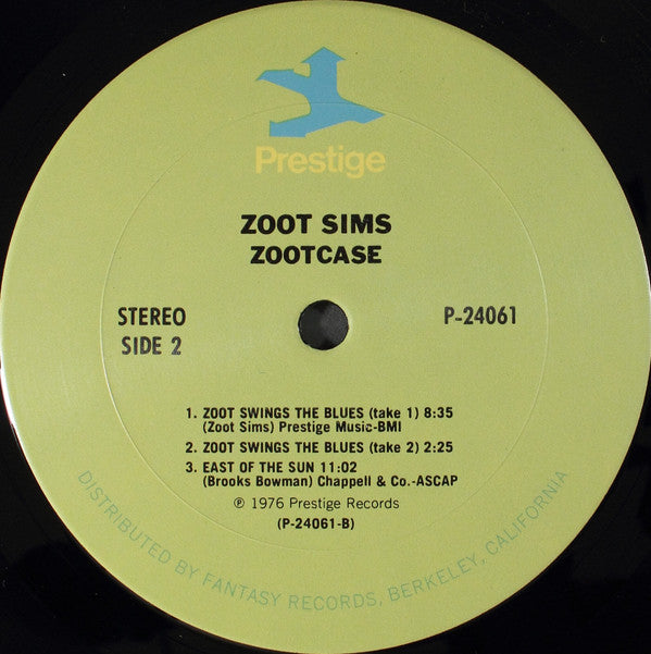 Zoot Sims : Zootcase (2xLP, Comp)