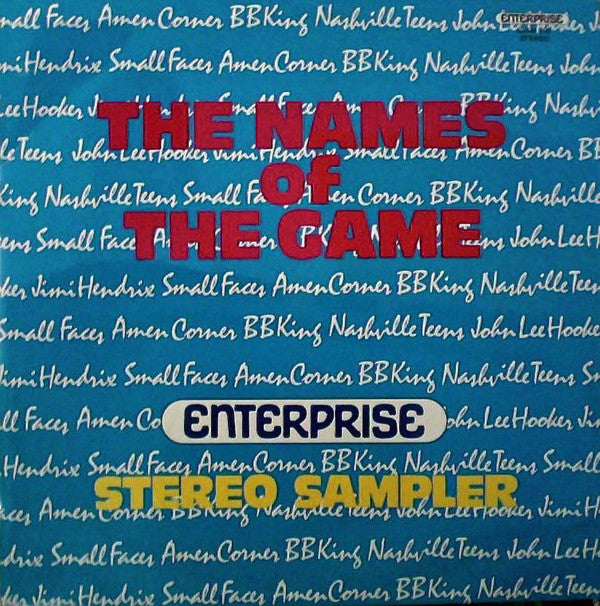 Various : The Names Of The Game - Stereo Sampler (LP, Smplr)