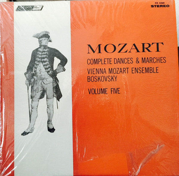 Wolfgang Amadeus Mozart - Wiener Mozart Ensemble, Willi Boskovsky : Complete Dances & Marches (Volume 5) (LP, Album)