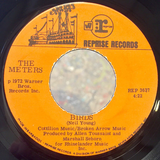 The Meters : Birds / Soul Island (7")