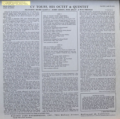 Cy Touff : His Octet & Quintet (LP, Album, Mono, RE)