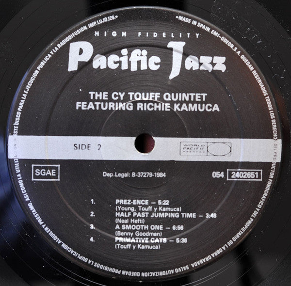 Cy Touff : His Octet & Quintet (LP, Album, Mono, RE)