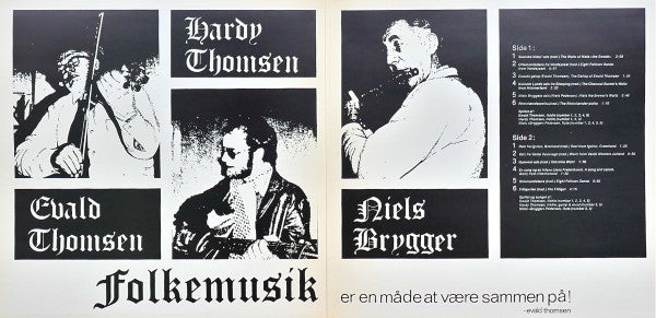 Evald Thomsen Og Hans Spillemænd : I Spillemænds Spor 2 (On The Trail Of Fiddlers) (LP)