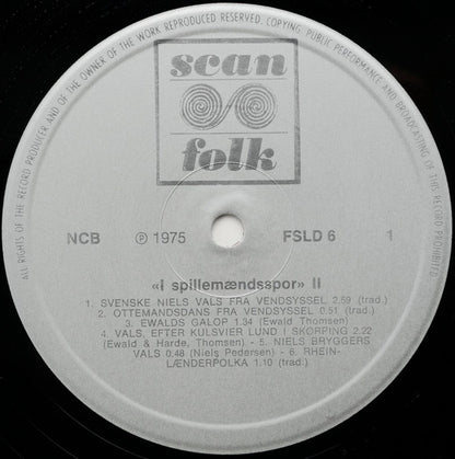 Evald Thomsen Og Hans Spillemænd : I Spillemænds Spor 2 (On The Trail Of Fiddlers) (LP)