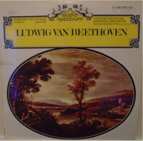 Das Norddeutsche Symphonieorchester, Wilhelm Schüchter, Ludwig van Beethoven : Symphony No. 9 (Chorale) D-Minor Opus 125 (2xLP)