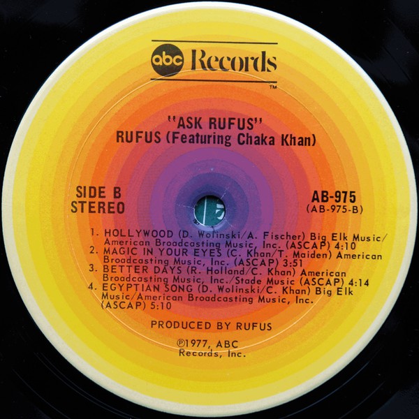 Rufus & Chaka Khan : Ask Rufus (LP, Album, San)