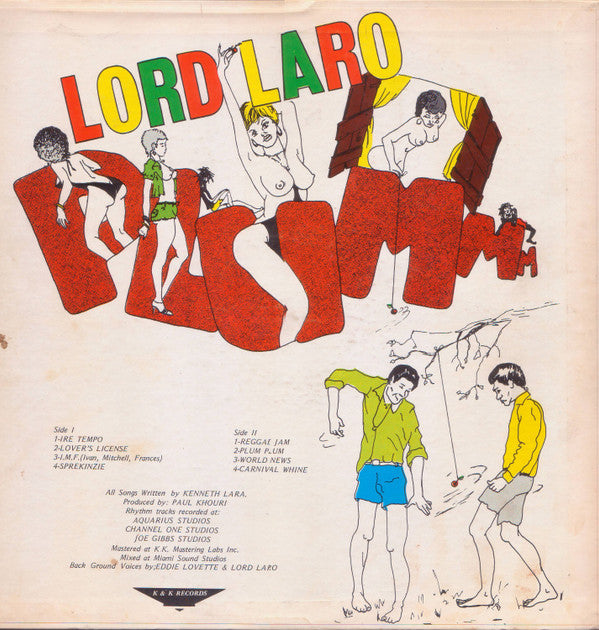Lord Laro : Plum Plum (LP, Album)