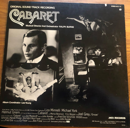 Ralph Burns : Cabaret - Original Soundtrack Recording (LP, Album, RE)