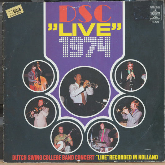 The Dutch Swing College Band : DSC "Live" 1974 (LP, Album)